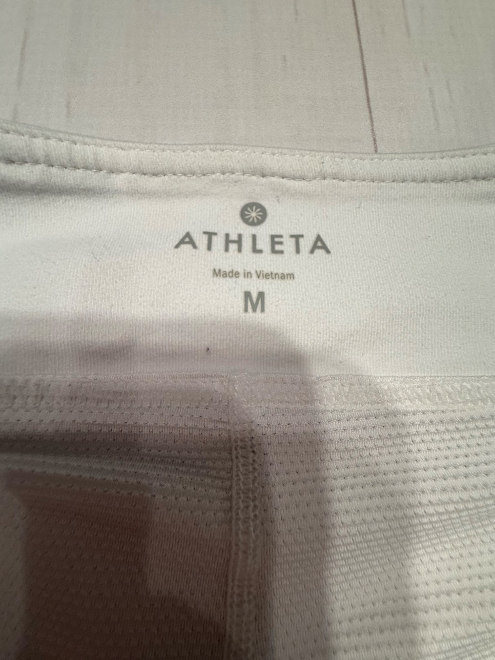 Athleta White Skirt With built in Shorts Side Medium - Picture 2 of 5